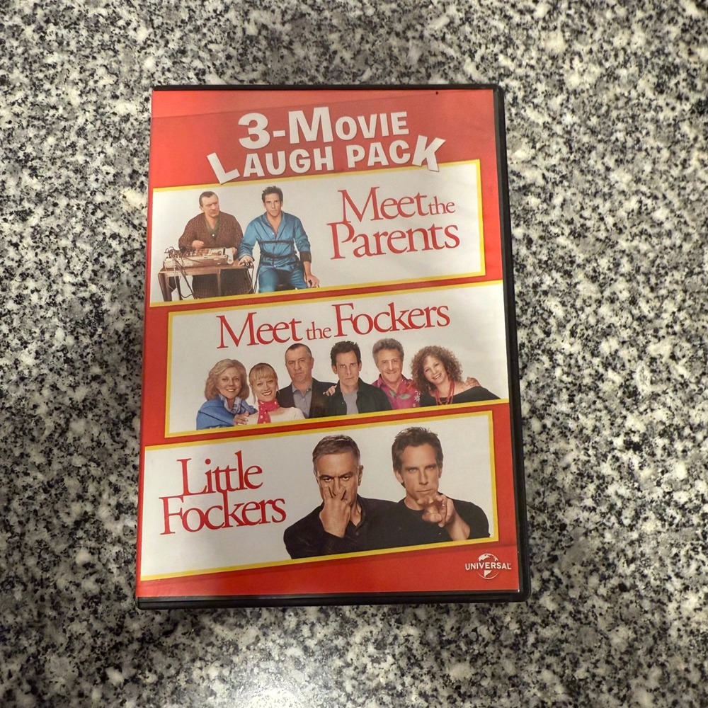 Meet the Parents Meet the Fockers Little‎ Fockers 3 Movie Laugh Pack DVD